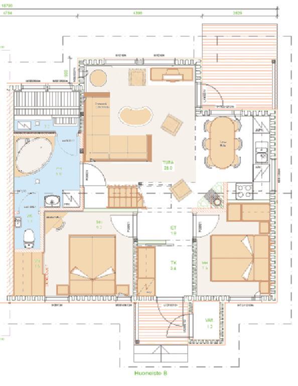 Otsopirtti: Maria And Otso Apartments Колинкюла Номер фото